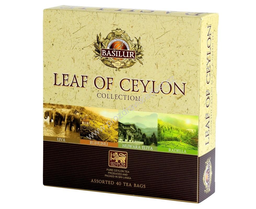 Basilur Leaf of Ceylon Assorted