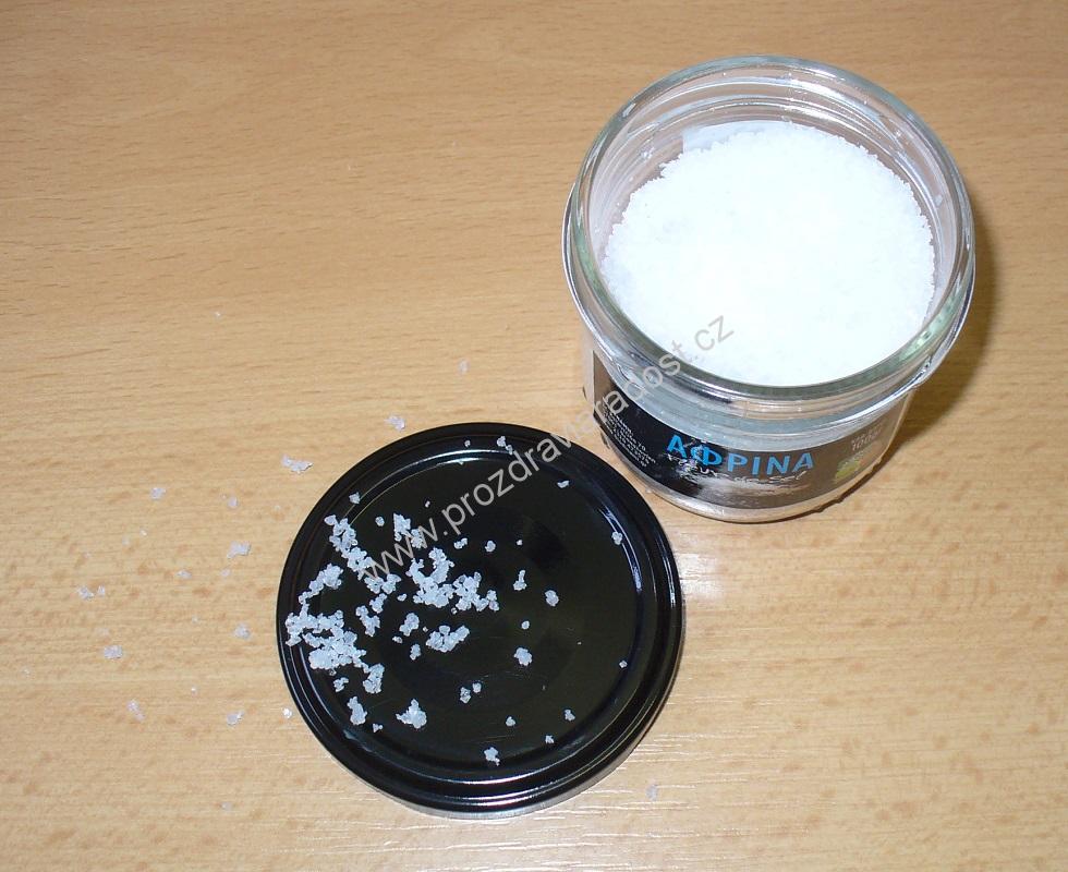 Afrina sůl Fleur De Sel 100 g Biodinami