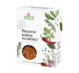 Dobré koření Pikantní koření na drůbež 50 g GREŠÍK