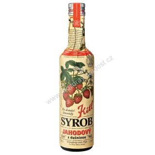 Syrob Jahodový 500 ml KITL