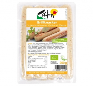 Taifun klobásky Grilovací 250 g Bio