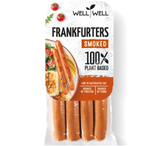 Párky Frankfurtské uzené 180 g Well Well
