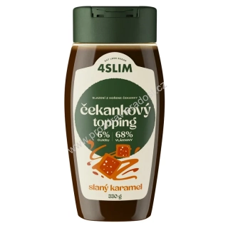 Čekankový topping Slaný karamel 330 g 4SLIM