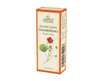 Lichořeřišnice - kapky 50 ml GREŠÍK