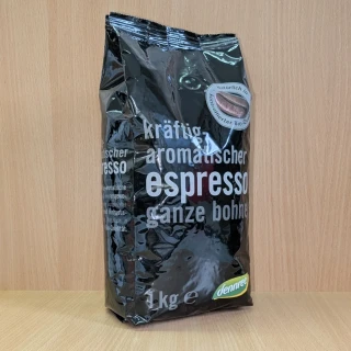 Káva espresso zrnková 1 kg BIO DENNREE
