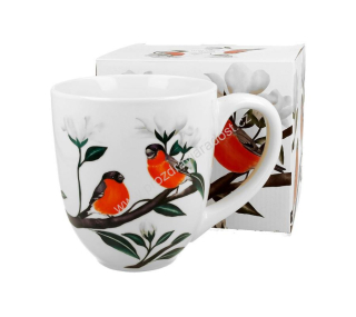 Porcelánový hrnek XXL 1000 ml Pěnkavy