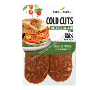 Salám rostlinný zrající klasik 80 g Well Well