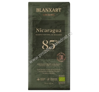Čokoláda 85% Nicaragua 75 g BIO BLANXART