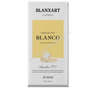 Čokoláda mléčná bílá 75 g BLANXART