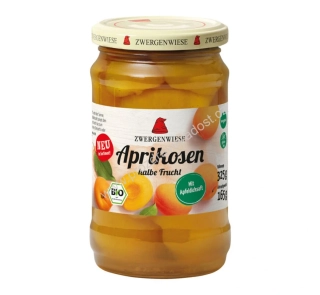 Meruňky půlené kompot 325 g BIO Zwergenwiese