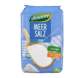 Sůl mořská jemná nejodizovaná 1 kg BIO DENNREE