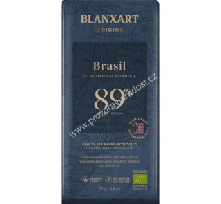 Čokoláda 89% Brasil 75 g BIO BLANXART