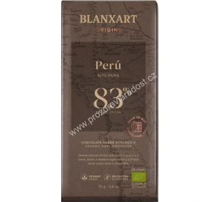 Čokoláda 83% Peru 75 g BIO BLANXART