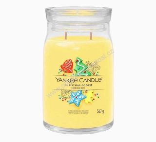 Yankee Candle Christmas Cookie Signature svíčka velká