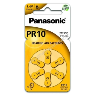 Panasonic PR10 baterie do naslouchadel