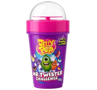 Jelly Pop Bonbóny želé Mr. Twister Challenge 60 g