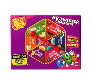 Jelly Pop Bonbóny želé Mr. Twister Challenge 90 g