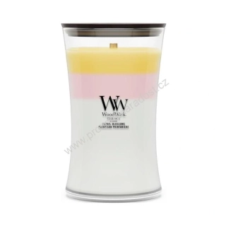 WoodWick Trilogy Floral Blossoms svíčka Váza velká