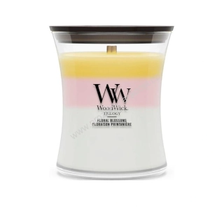 WoodWick Trilogy Floral Blossoms svíčka Váza střední