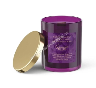 Svíčka SENSUAL PLUM 220 g BARTEK
