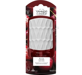 Yankee Candle strojek + vůně do elektrické zásuvky + vůně Black Cherry