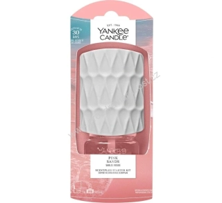 Yankee Candle strojek + vůně do elektrické zásuvky + vůně Pink Sands