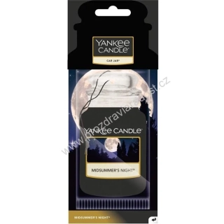 Yankee Candle vůně do auta visačka papír Midsummer Night