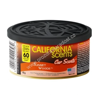 Vůně do auta Sunset Woods 42 g California Scents