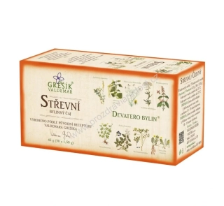 Bylinný čaj Střevní 30x1,5 g GREŠÍK