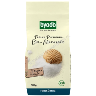 Jemná mořská sůl 500 g BIO BYODO