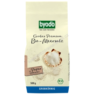 Hrubá mořská sůl 500 g BIO BYODO
