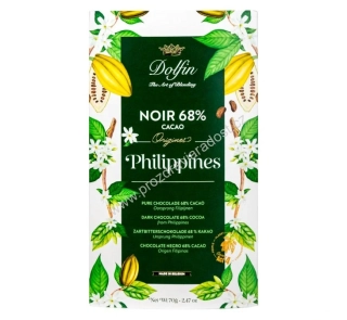 Philippines 68 % hořká čokoláda 70 g DOLFIN