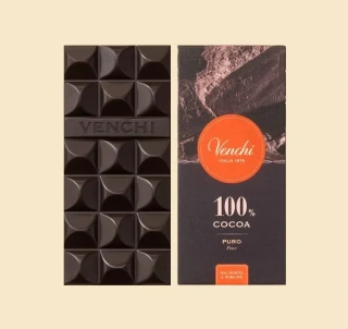 Venchi hořká 100 % čokoláda 70 g