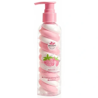 BCS Tělová pěna Twister Jahoda 200 ml