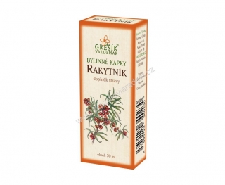Rakytník - kapky 50 ml GREŠÍK