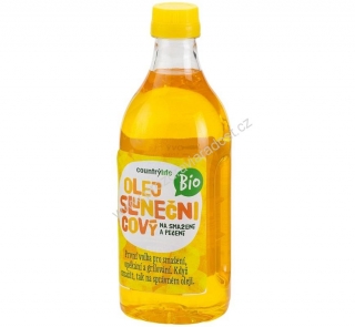Olej slunečnicový 1 l BIO COUNTRY LIFE