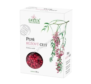 Dobré koření Pepř růžový celý 20 g GREŠÍK