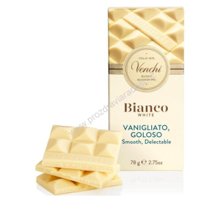 Venchi Extra bílá čokoláda 78 g