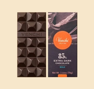 Venchi hořká 85 % čokoláda 78 g
