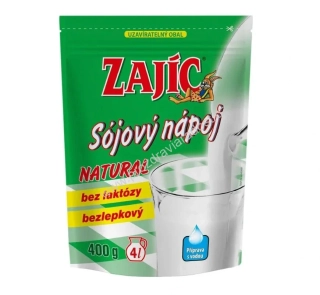 Sójový nápoj ZAJÍC natural 400 g MOGADOR