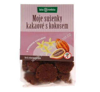 Moje sušenky kakao-kokos Bio 130 g BioNebio