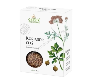 Dobré koření Koriandr celý 30 g GREŠÍK