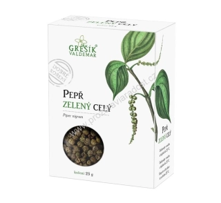 Dobré koření Pepř zelený celý 25 g GREŠÍK