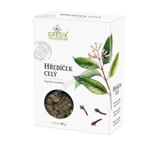 Dobré koření Hřebíček celý 20 g GREŠÍK