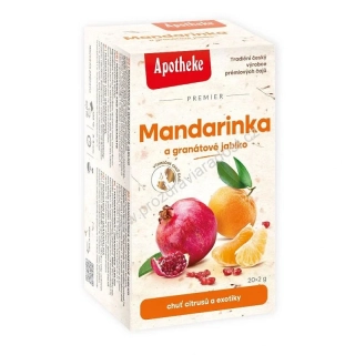 Apotheke Mandarinka a gr. jablko 20x2g