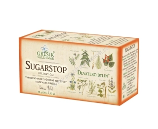 Bylinný čaj Sugarstop 20x1,5 g GREŠÍK