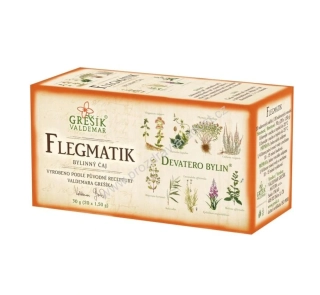 Bylinný čaj Flegmatik 20x1,5 g GREŠÍK