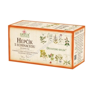 Bylinný čaj Hepčík 20x1,5 g GREŠÍK
