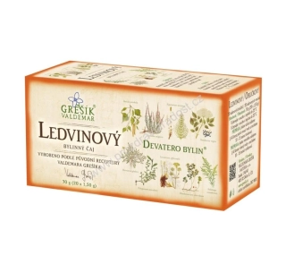 Bylinný čaj Ledvinový 20x1,5 g GREŠÍK