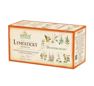 Bylinný čaj Lymfatický 20x1,5 g GREŠÍK
